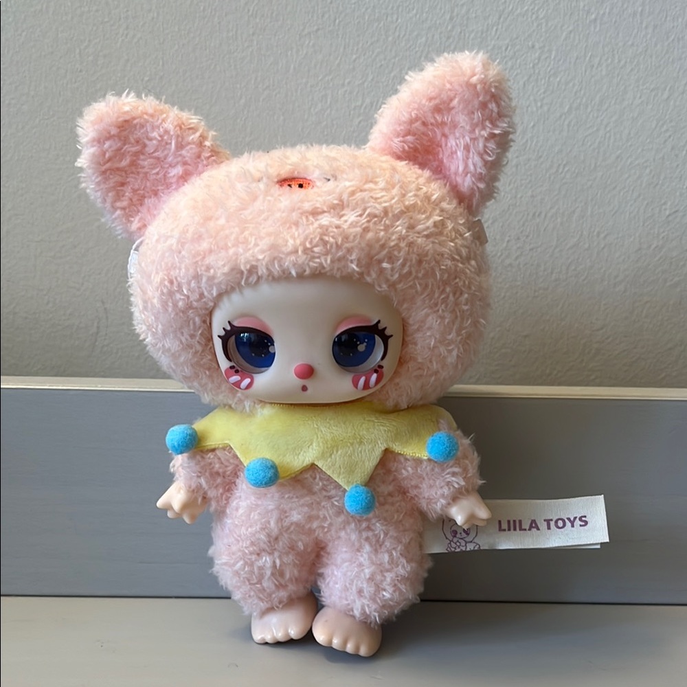 “Piggy” Liila Cat Toys Pink Plush Doll